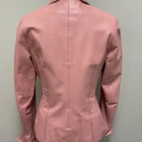 Caroline Moore New Zealand Lambskin Jacket - Picture 2 of 10